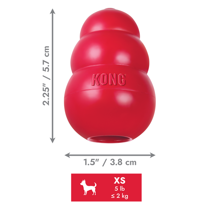 KONG Classic Dog Toy XS - 4 - Image 13