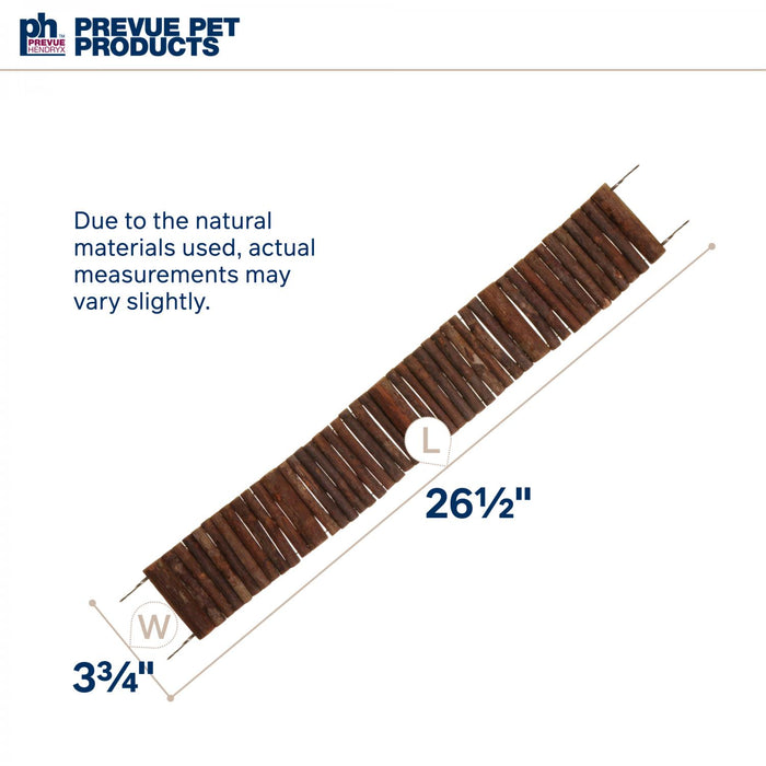 Prevue Pet Products Naturals Wonder Walk Bird and Small Animal Ladder, Brown