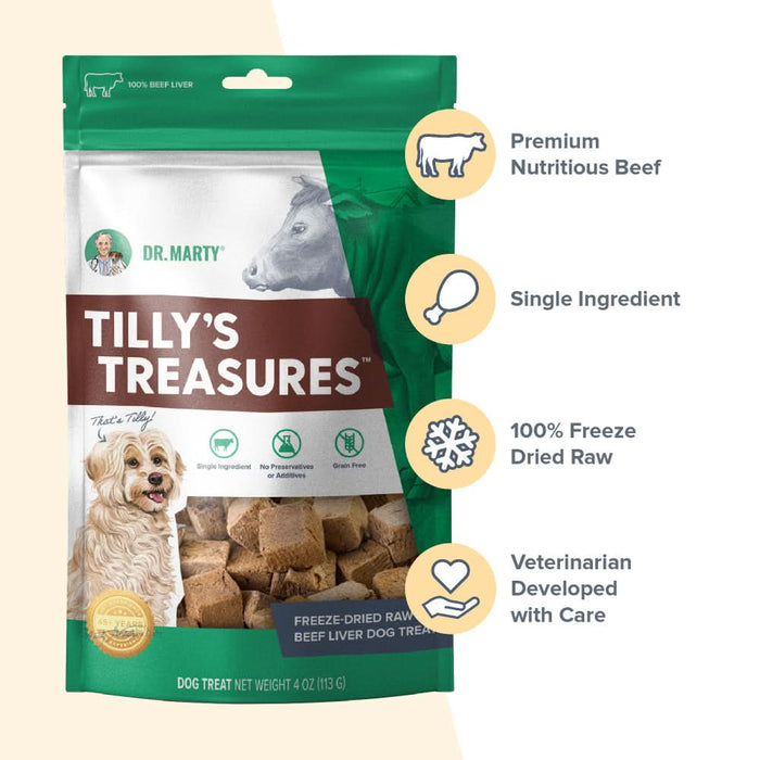 Dr. Marty - Dr Marty Tilly's Treasures - Beef Liver dog 8oz - 3 - Image 6