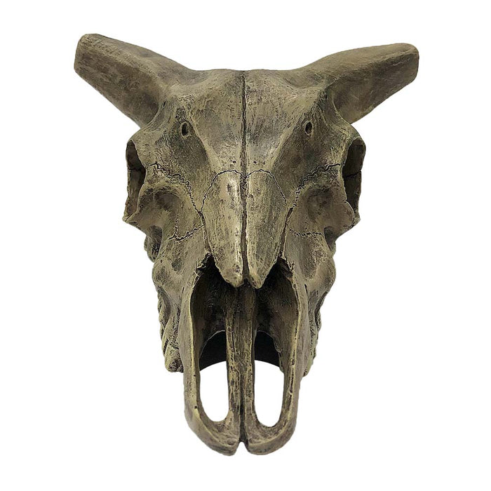 Komodo Deer Skull Reptile Hideout Gray One Size