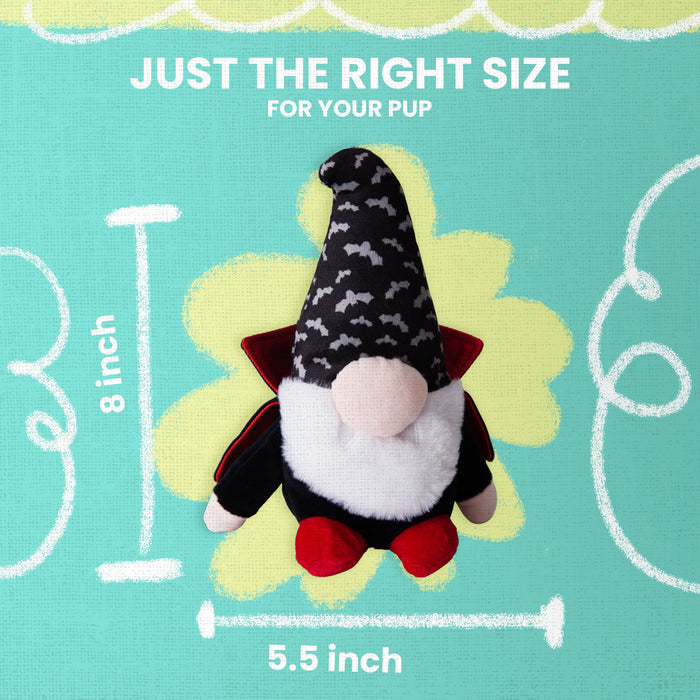 SnugArooz Drac the Gnome Plush Dog Toy