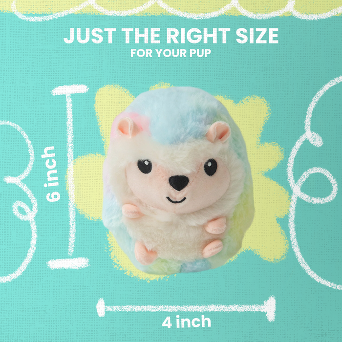 SnugArooz Willow the Hedgehog Plush Dog Toy