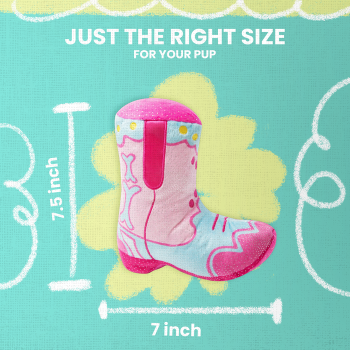 SnugArooz Single 2 Boot Plush Dog Toy
