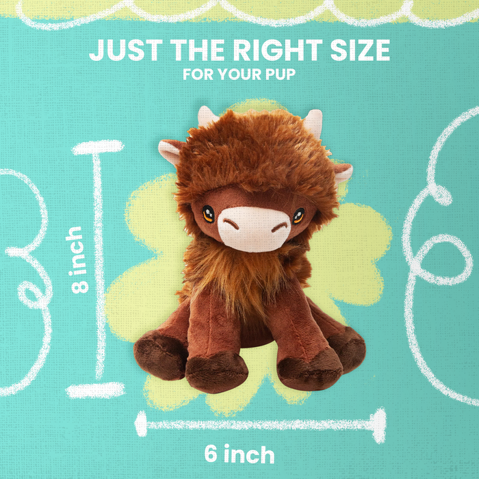 SnugArooz Nyland the Highland Plush Dog Toy