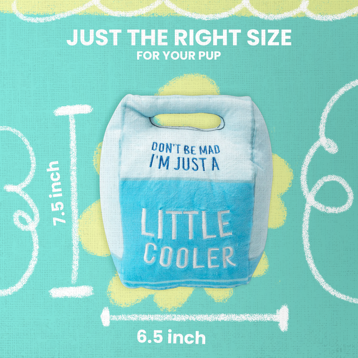 SnugArooz Don't Be Mad Cooler Plush Dog Toy