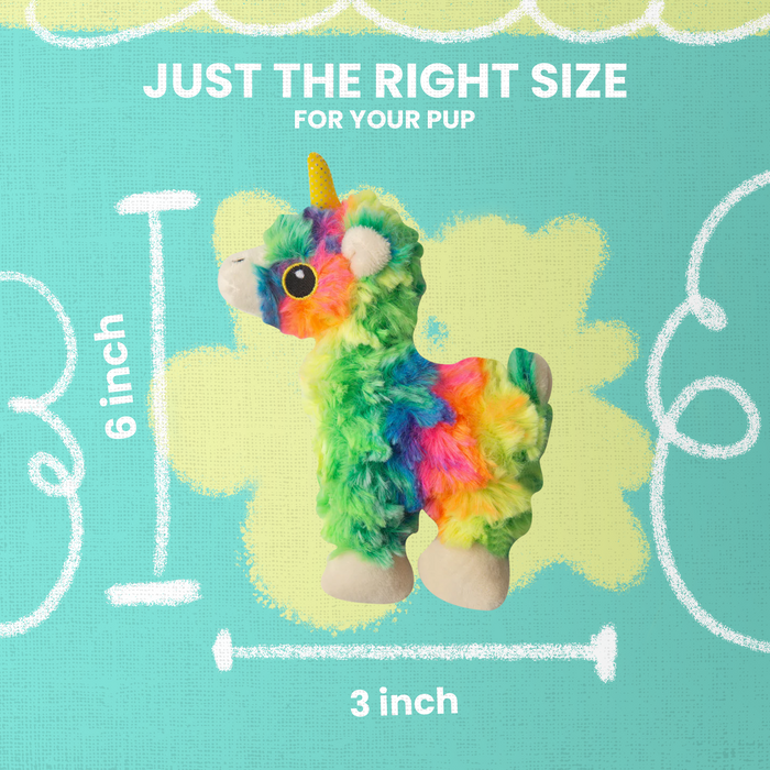 SnugArooz Baby Momma Llama Plush Dog Toy
