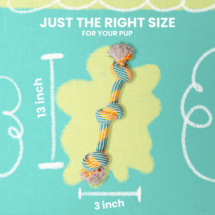 SnugArooz Get'N Knotty Rope Dog Toy