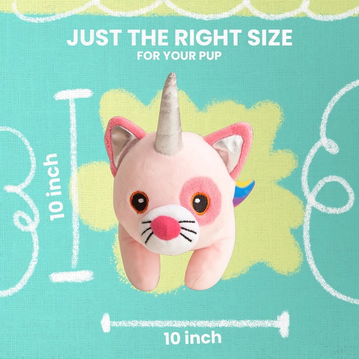 SnugArooz Kat the Caticorn Plush Dog Toy