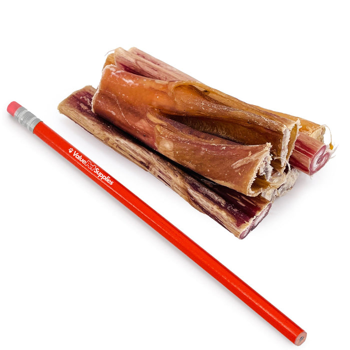 Value Pet Supplies ValueBull Bully Sticks for Dogs, Medium 4-6 Inch, Varied Shapes, 50 Count