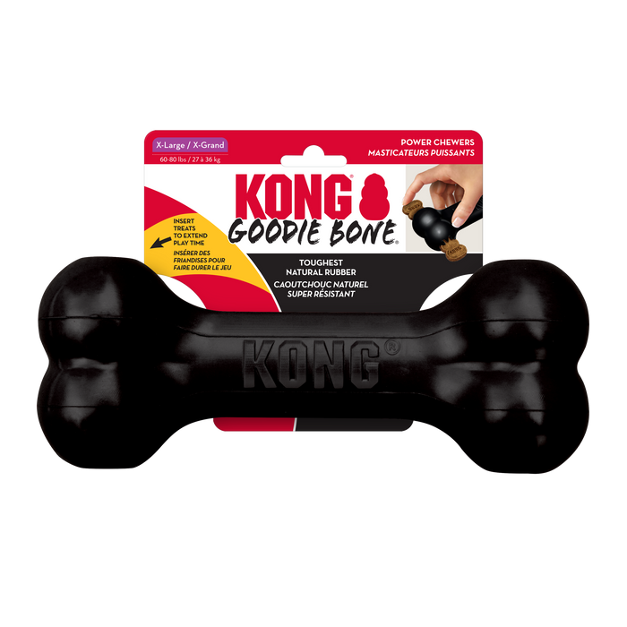 KONG Extreme Goodie Bone Dog Toy Black XL - Image 11