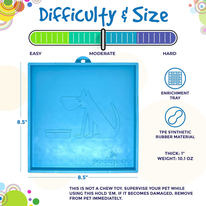 SodaPup Hold 'em Suction Cup Holder for eBowls, eTrays, and eMats