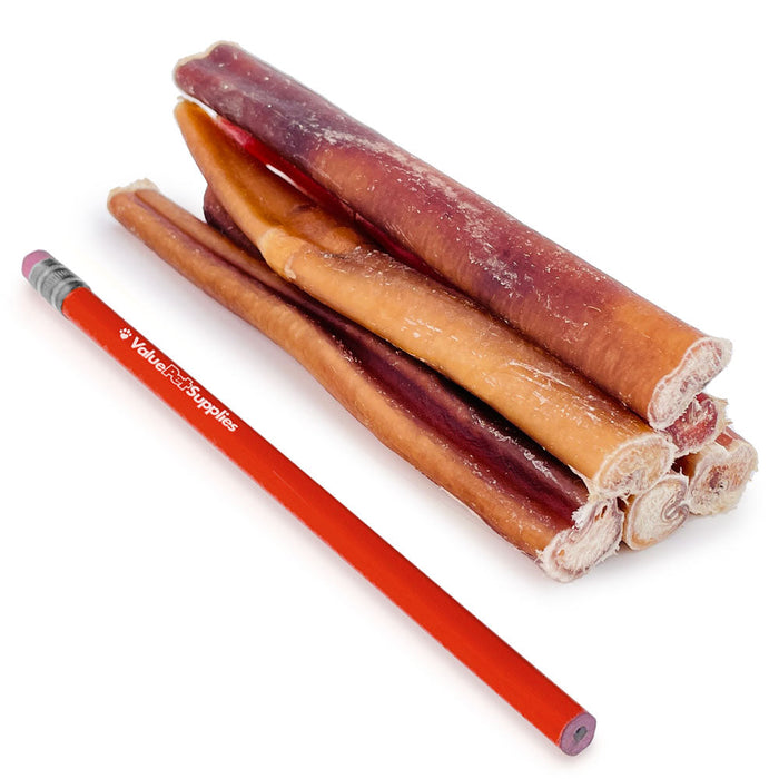 Value Pet Supplies ValueBull USA Bully Sticks for Dogs, Medium 6 Inch, 50 Count