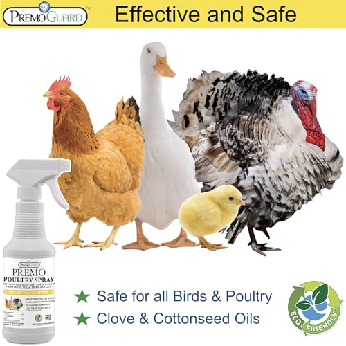 Premo Natural Product Plant Based Natural Non-Toxic Poultry Spray