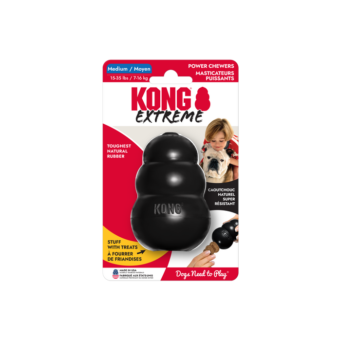 KONG Extreme Dog Toy Black MD - Image 14