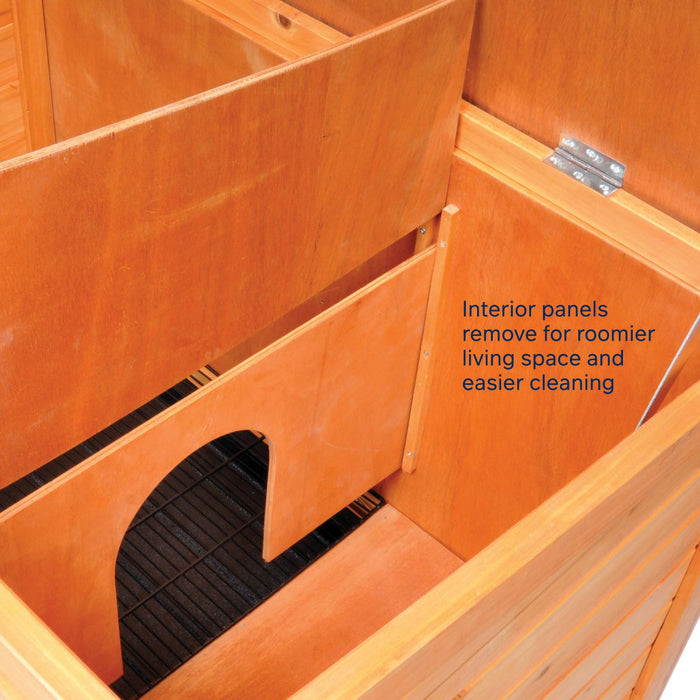 Prevue Pet Products Rabbit Breeding Hutch