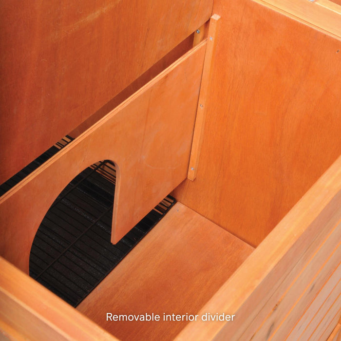 Prevue Pet Products Rabbit Breeding Hutch