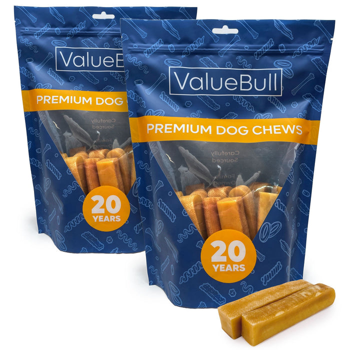 Value Pet Supplies ValueBull Himalayan Yak Cheese Dog Chews, Medium - 4 lbs