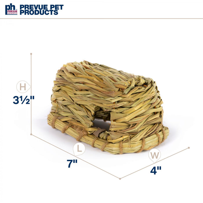 Prevue Pet Products Nature's Hideaway Grass Hut for Small Animals