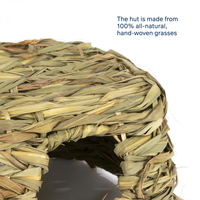 Prevue Pet Products Nature's Hideaway Grass Hut for Small Animals