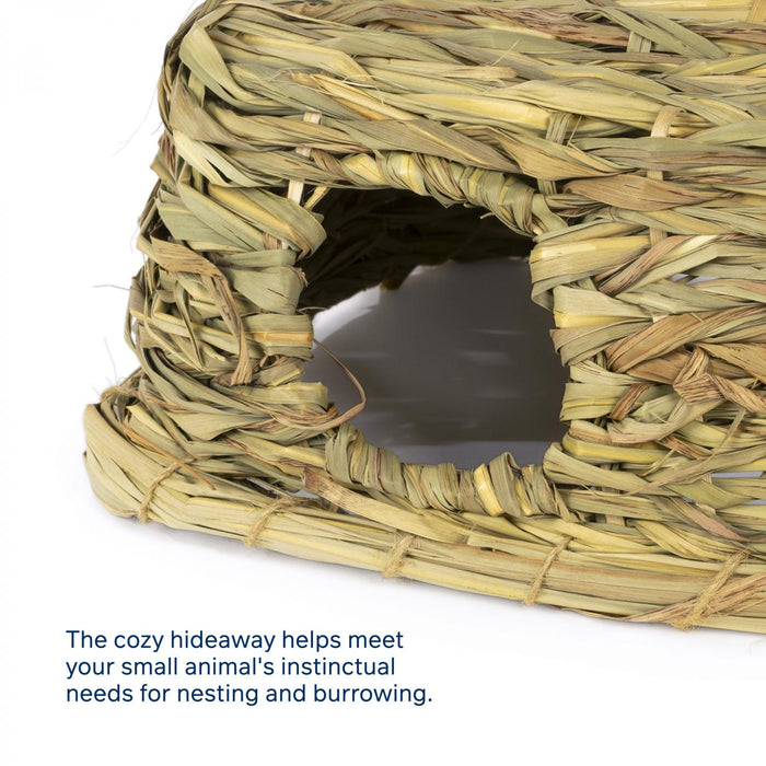 Prevue Pet Products Nature's Hideaway Grass Hut for Small Animals