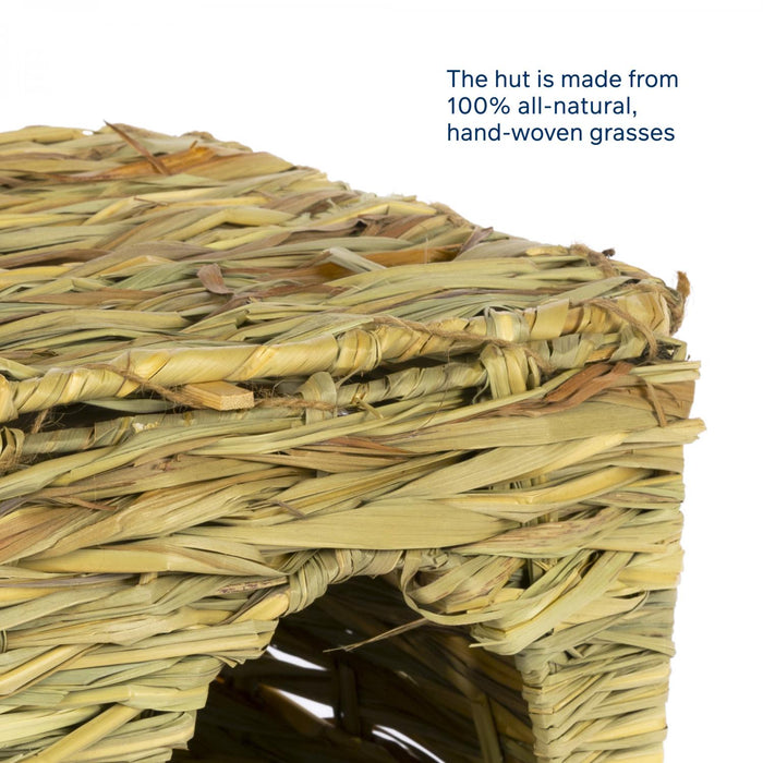 Prevue Pet Products Nature's Hideaway Grass Hut for Small Animals