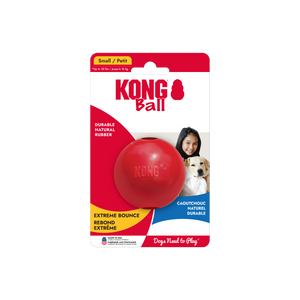 KONG Ball with Hole Dog Toy Red SM - Image 11