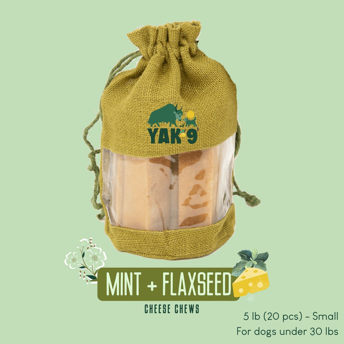 Yak9 Chews Flaxseed & Mint Cheese Chews for Dogs - 11 - Image 25