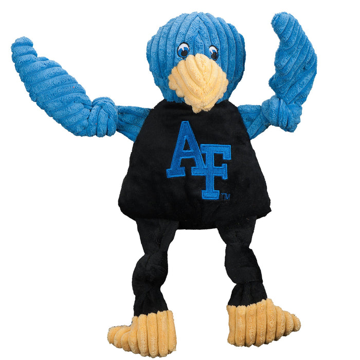 HuggleHounds NCAA U.S. Air Force Academy, Gyr Falcon Knottie® Plush Dog Toy