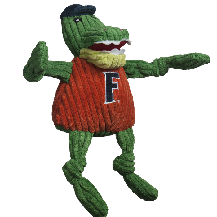 HuggleHounds NCAA University of Florida - Albert Gator Knottie® Plush Dog Toy