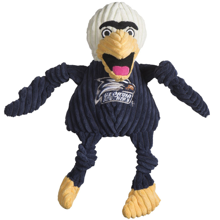 HuggleHounds NCAA Georgia Southern University, Gus the Eagle Knottie® Plush Dog Toy
