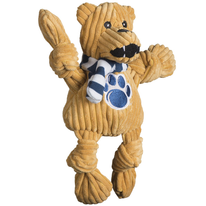 HuggleHounds NCAA Penn State University, Nittany Lion Knottie® Plush Dog Toy