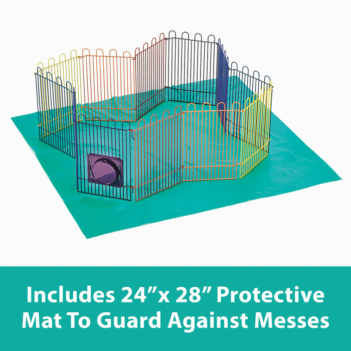 Kaytee CritterTrail Playpen With Mat