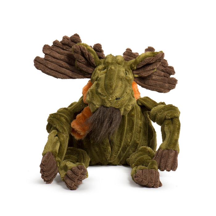 HuggleHounds Milo Moose Plush Dog Toy Knottie®