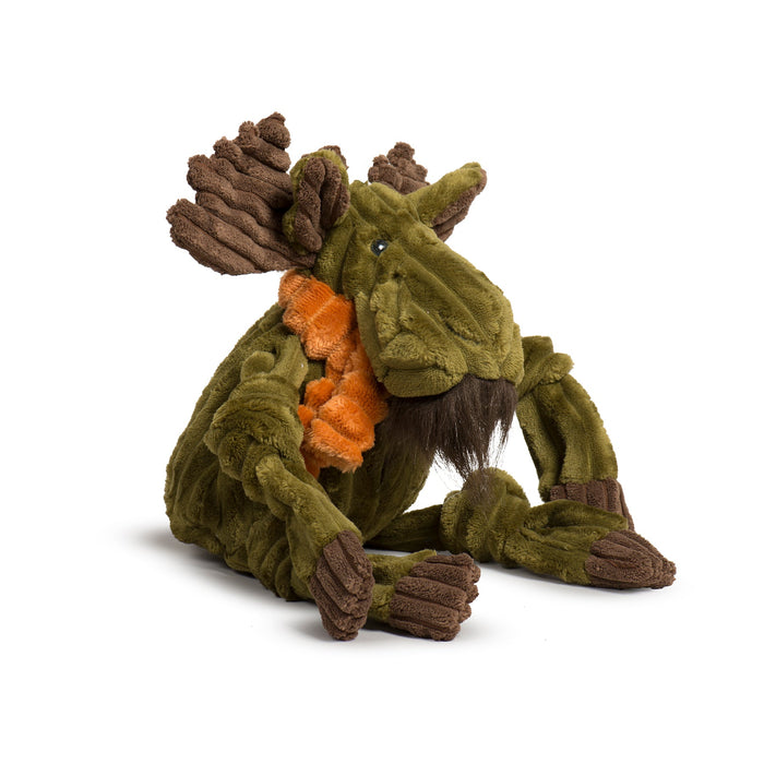HuggleHounds Milo Moose Plush Dog Toy Knottie®