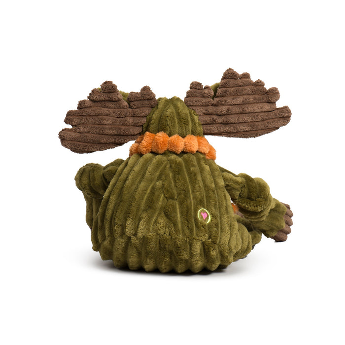 HuggleHounds Milo Moose Plush Dog Toy Knottie®