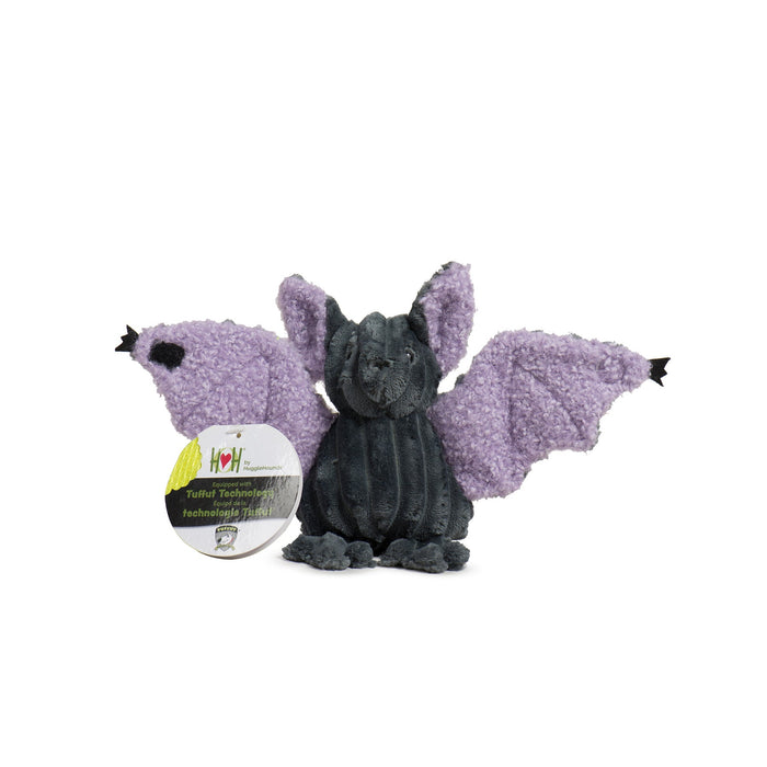 HuggleHounds Baxter Bat Halloween Plush Dog Toy