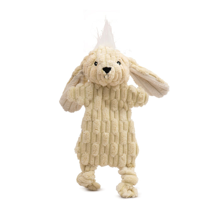 HuggleHounds Barnyard HuggleFlatties™ Assorted Durable Plush Dog Toys (Pack of 3)
