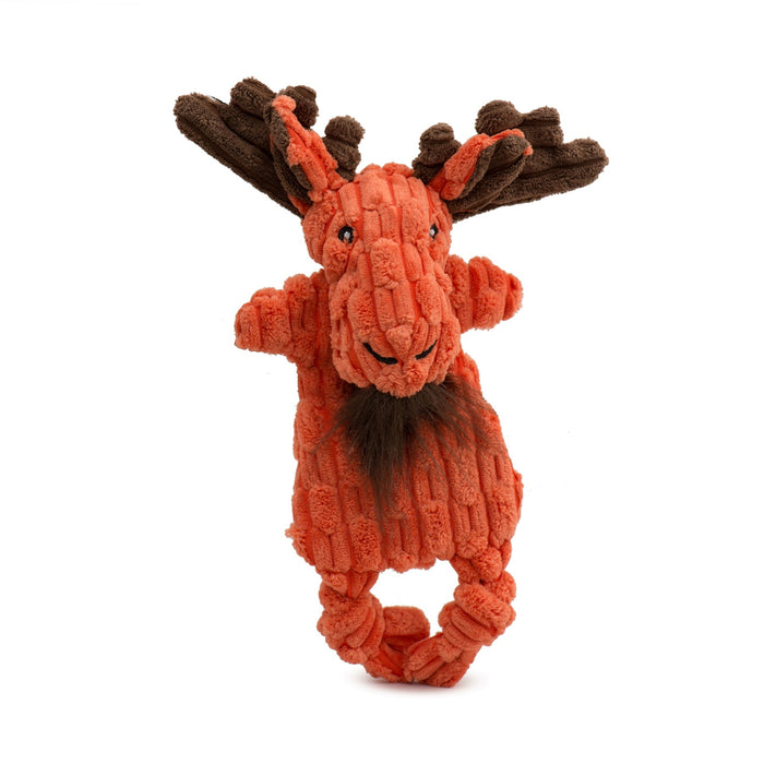 HuggleHounds Woodland HuggleFlatties™ Assorted Durable Plush Dog Toys (Pack of 3)