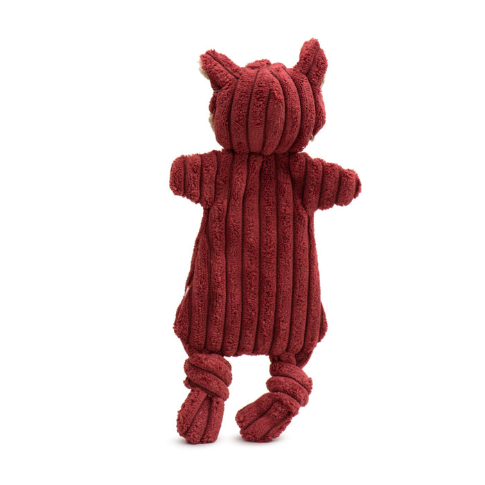 HuggleHounds Woodland HuggleFlatties™ Assorted Durable Plush Dog Toys (Pack of 3)
