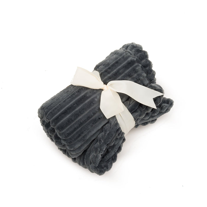HuggleHounds Scout Blankie Double-Sided Plush Dog Blanket