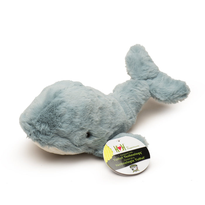 HuggleHounds Mobie Whale Knottie® Plush Dog Toy