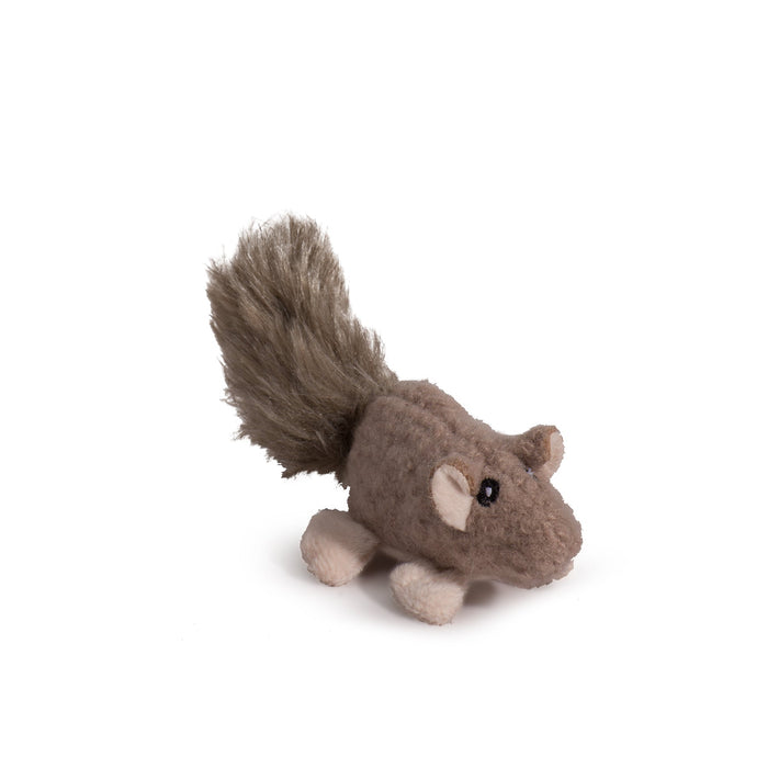 HuggleHounds HuggleKats® Wee Fellar Squirrelie Cat Toy
