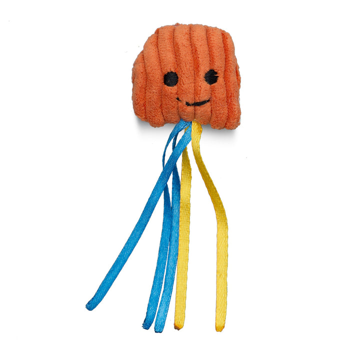 HuggleHounds HuggleKats® Jellie Fish Cat Toys (Pack of 3)