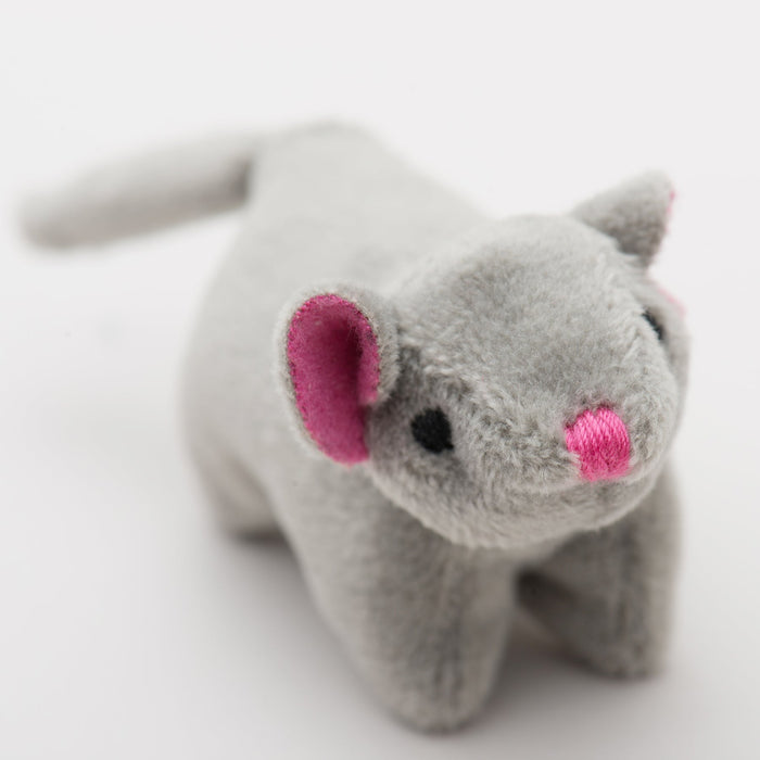 HuggleHounds HuggleKats® Wee Squooshie™ Mice Cat Toys (Pack of 2)
