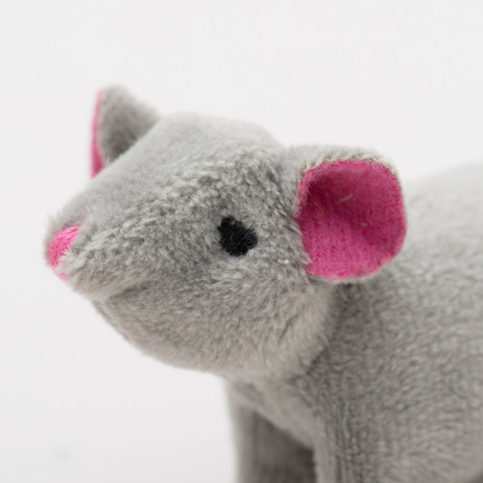 HuggleHounds HuggleKats® Wee Squooshie™ Mice Cat Toys (Pack of 2)