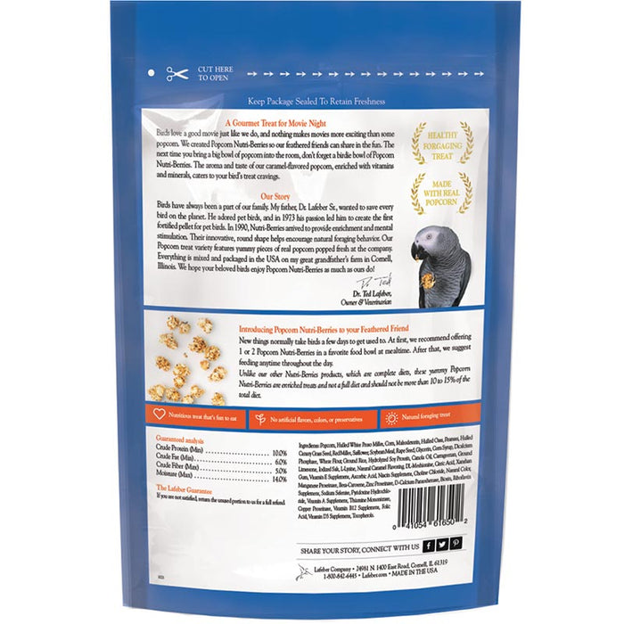 Lafeber Company Nutri-Berries Popcorn Parrot Treat 4oz