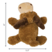 KONG Cozie Marvin Moose Plush Dog Toy Brown SM - 2 - Image 5