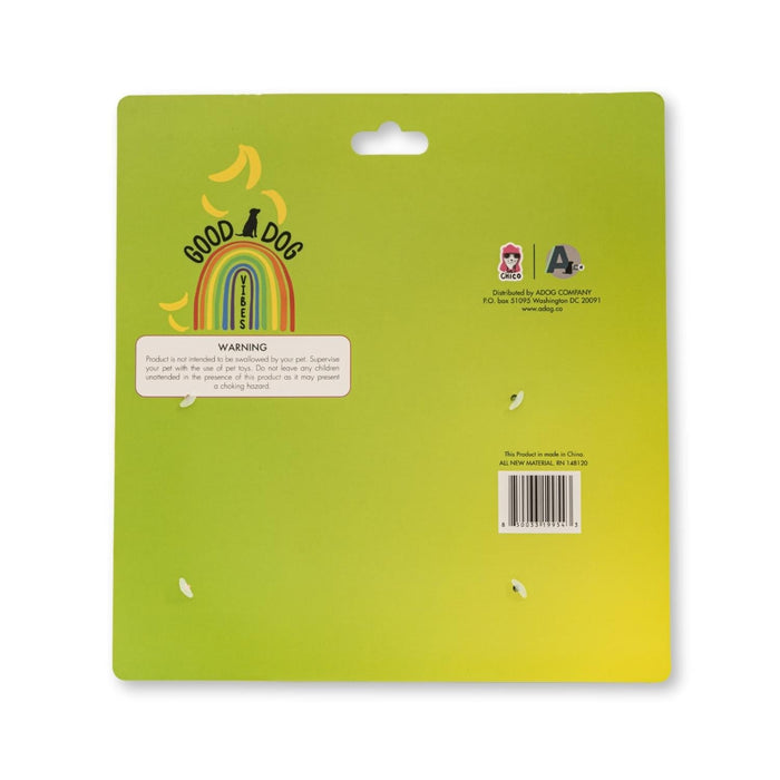 Avocado & Banana Plush Dog Toy Gift Set – with Squeaker & Crinkle Paper for Fun Play