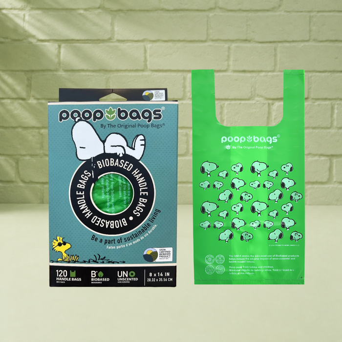 The Original Poop Bags Snoopy® Handle Tie Poop Bags