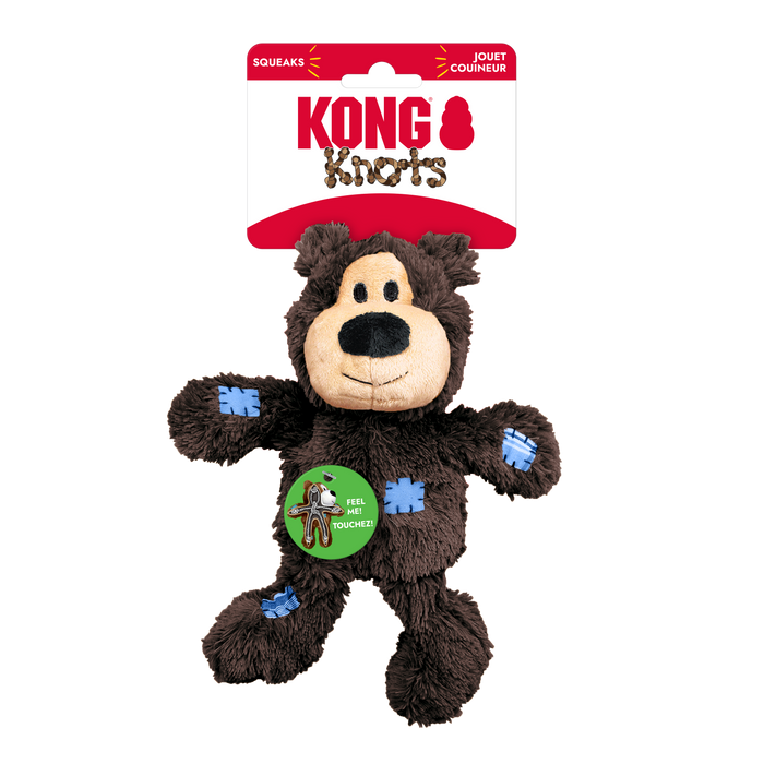 KONG Wild Knots Bear Dog Toy Assorted SM/MD - 1 - Image 13